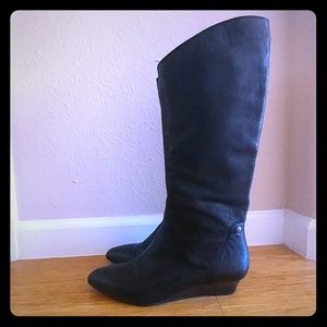 Calvin klein fiona black boots